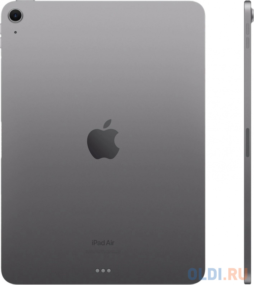 Планшет Apple iPad Air 2024 A2902 M2 2.99 8C RAM8Gb ROM128Gb 11" IPS 2360x1640 iOS серый космос 12Mpix 12Mpix BT WiFi Touch 10hr в Москвe