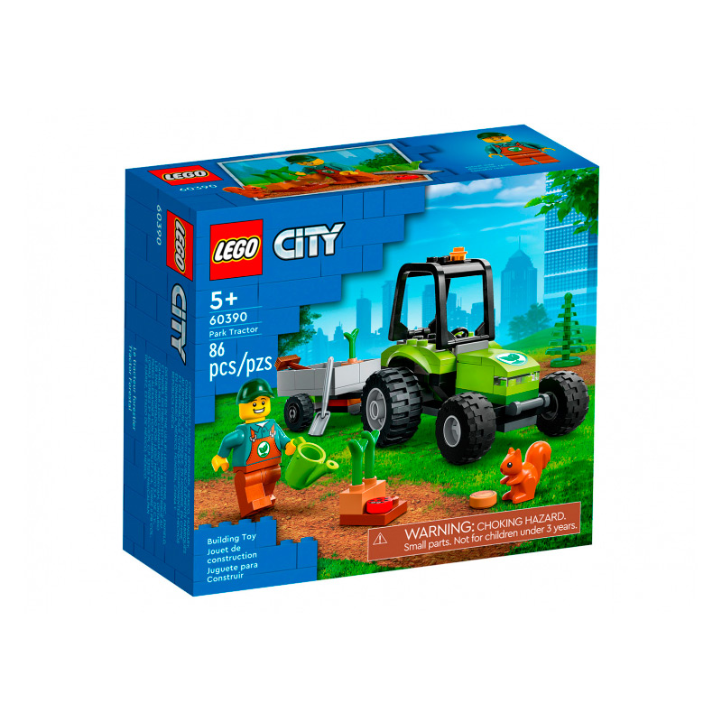 Конструктор Lego City Парковый трактор 86 дет. 60390