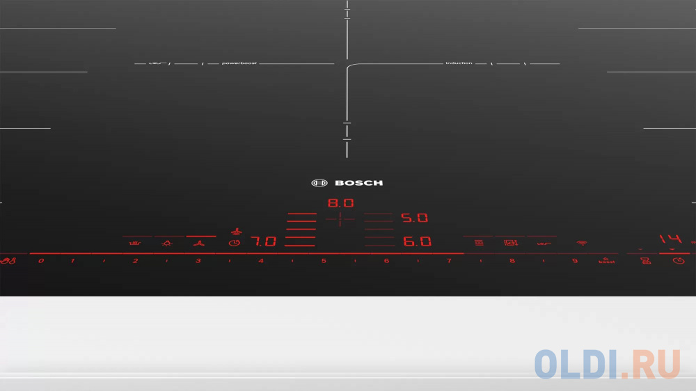 Варочная панель индукционная Bosch PXV901DV1E черный