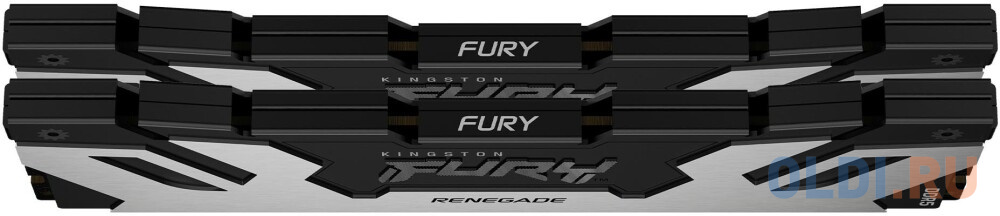 Модуль памяти DDR 5 DIMM 48Gb PC51200, 6400Mhz, Kingston FURY Renegade Silver XMP CL32 (Kit of 2) (KF564C32RSK2-48) (retail)