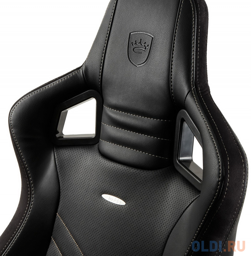 Кресло для геймеров Noblechairs EPIC чёрный золотистый в Москвe