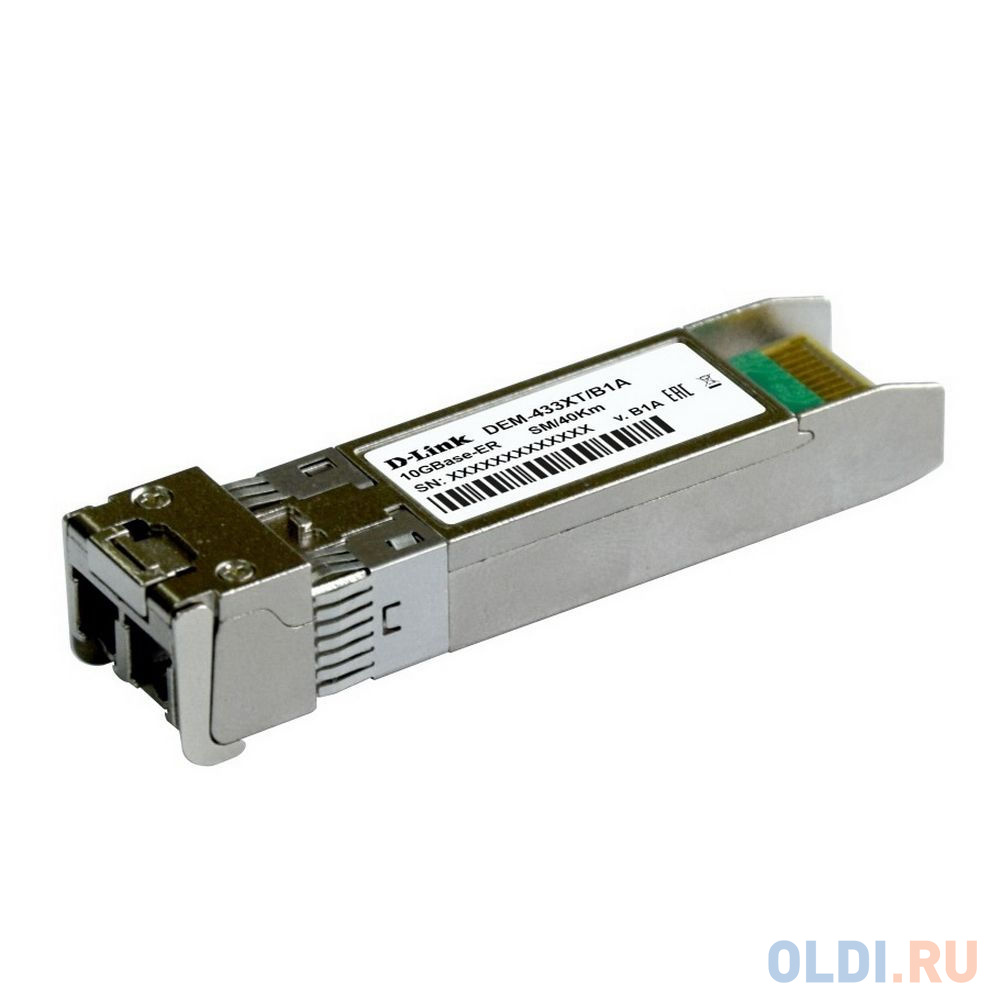 433XT/B1A Трансивер SFP+ с 1 портом 10GBase-ER для одномодового оптического кабеля (до 40 км) в Москвe