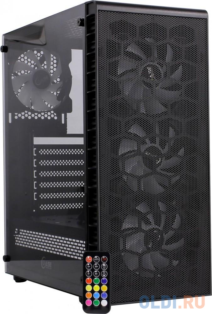 Корпус ATX Powercase Mistral Z4C ARGB Без БП чёрный в Москвe