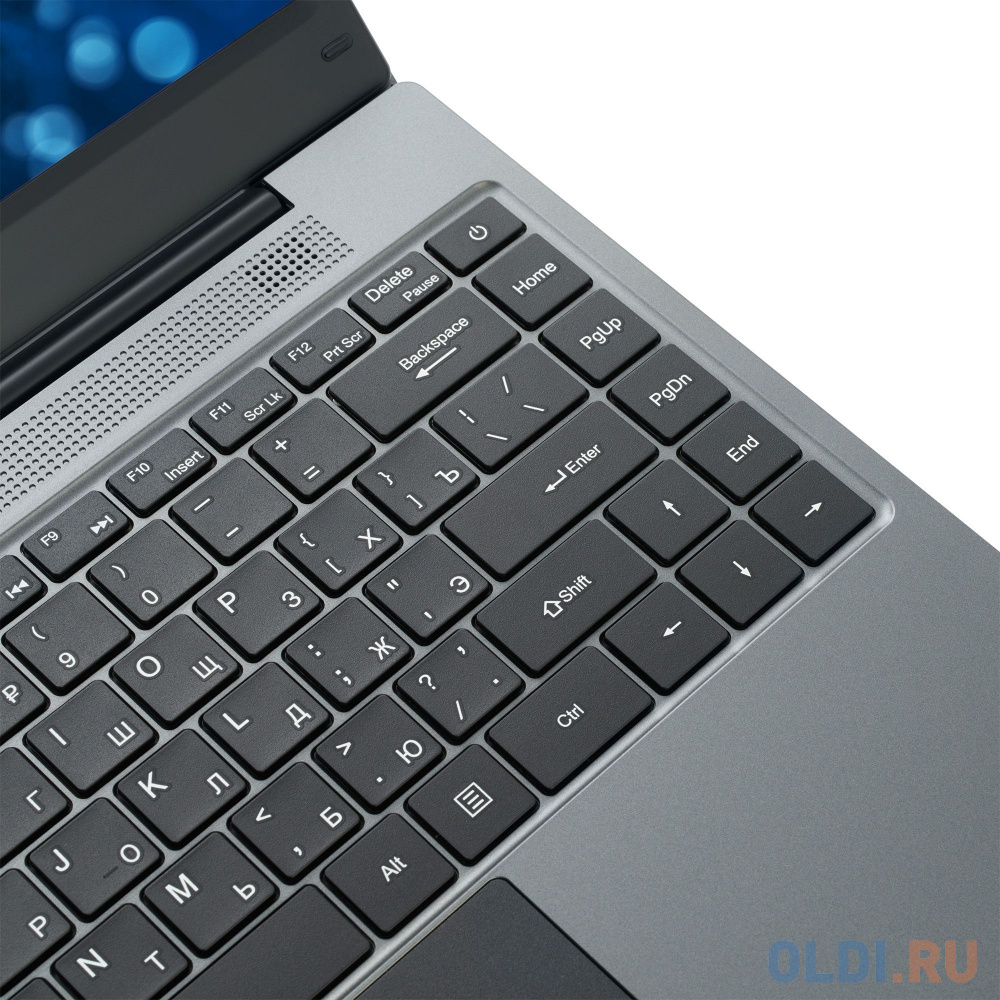 Ноутбук IRU Калибр 14TLH Core i3 1115G4 8Gb SSD512Gb Intel Iris Xe 14.1" IPS FHD (1920x1080) Free DOS grey WiFi BT Cam 4500mAh (1976591)