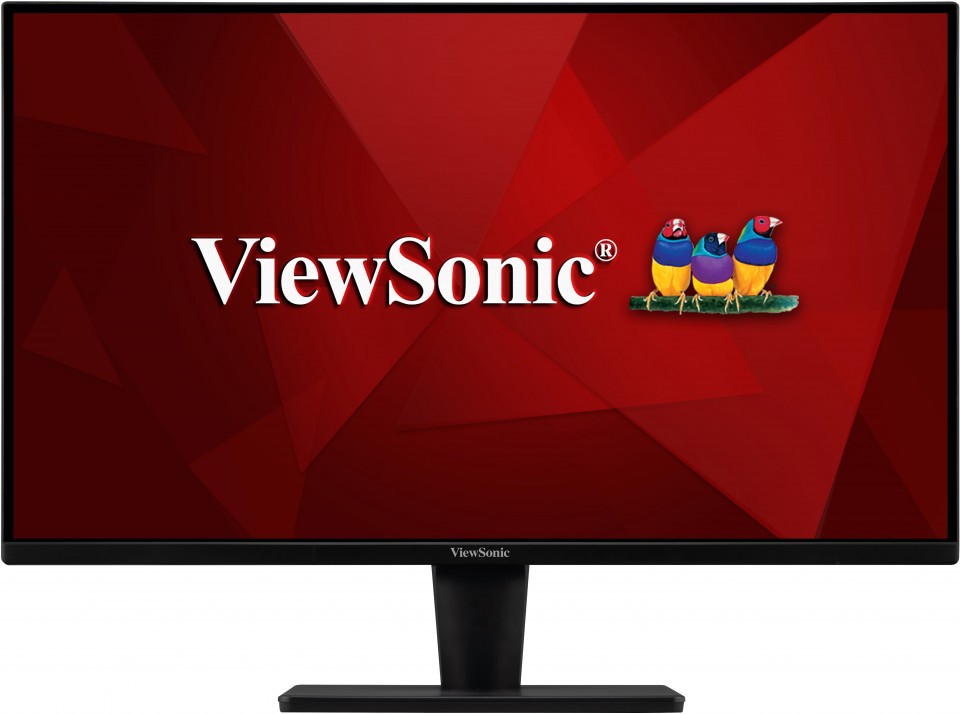 Монитор 27" Viewsonic VA2715-MH VA, 1920x1080 (16:9), 250кд/м2, 4 мс, 178°/178°, FreeSync, VGA, HDMI, черный (VA2715-MH)