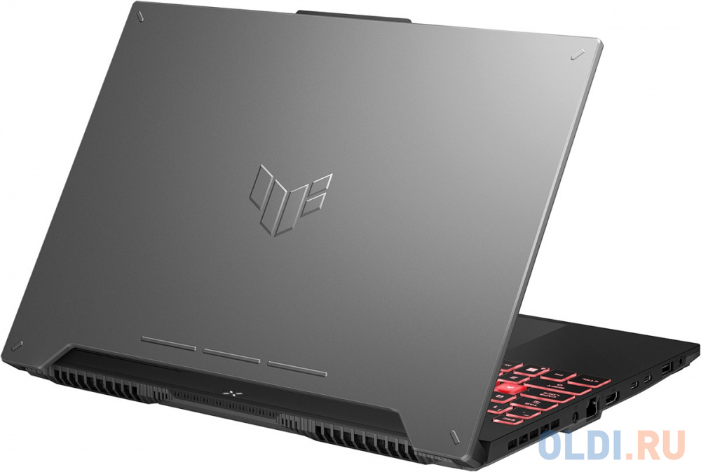 Ноутбук Asus TUF Gaming A15 FA507UI-HQ059 Ryzen 9 8945H 32Gb SSD1Tb NVIDIA GeForce RTX4070 8Gb 15.6" IPS QHD (2560x1440) noOS grey WiFi BT Cam (9 в Москвe