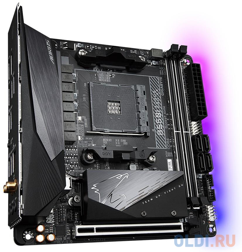 Материнская плата GigaByte B550I AORUS PRO AX