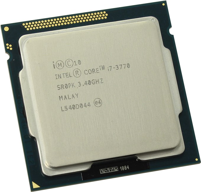 Процессор Intel Core i7-3770 Ivy Bridge (2012), 4C/8T, 3400MHz 8Mb TDP-77 Вт Socket1155 tray (OEM) (CM8063701211600SR0PK)