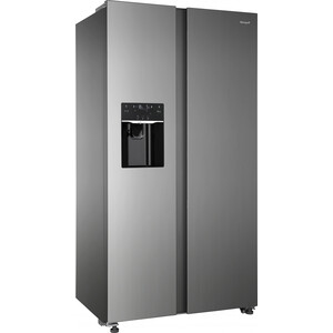 Холодильник Weissgauff WSBS 695 NFX Inverter Ice Maker