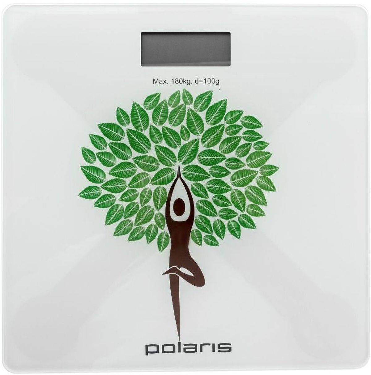 Весы напольные электронные Polaris PWS 1876DG Yogatree рисунок (pws 1876dg)