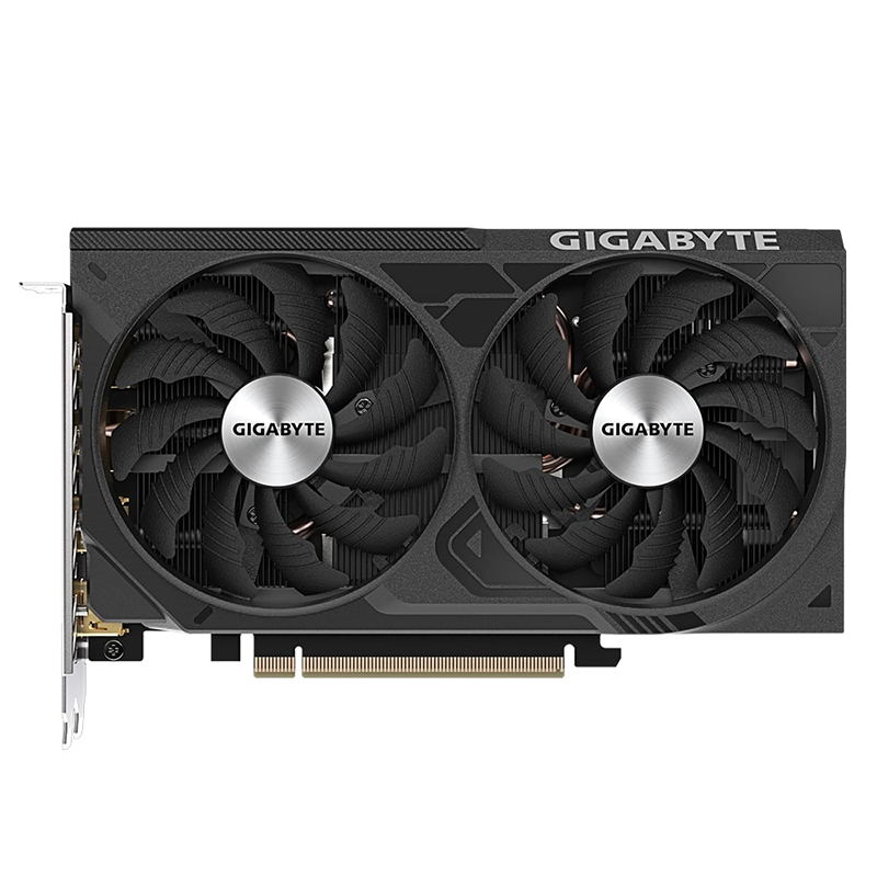 Видеокарта GigaByte GeForce RTX 4060 Ti WINDFORCE OC 2310Mhz PCI-E 4.0 16384Mb 18000Mhz 128 bit 2xHDMI 2xDP GV-N406TWF2OC-16GD