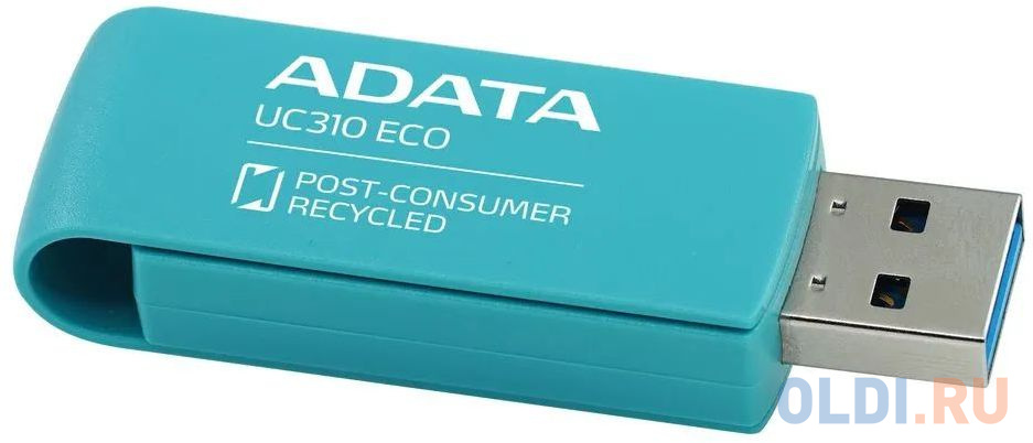 Флеш Диск A-DATA 64GB <UC310E-64G-RGN> UC310E, USB 3.2, зеленый в Москвe