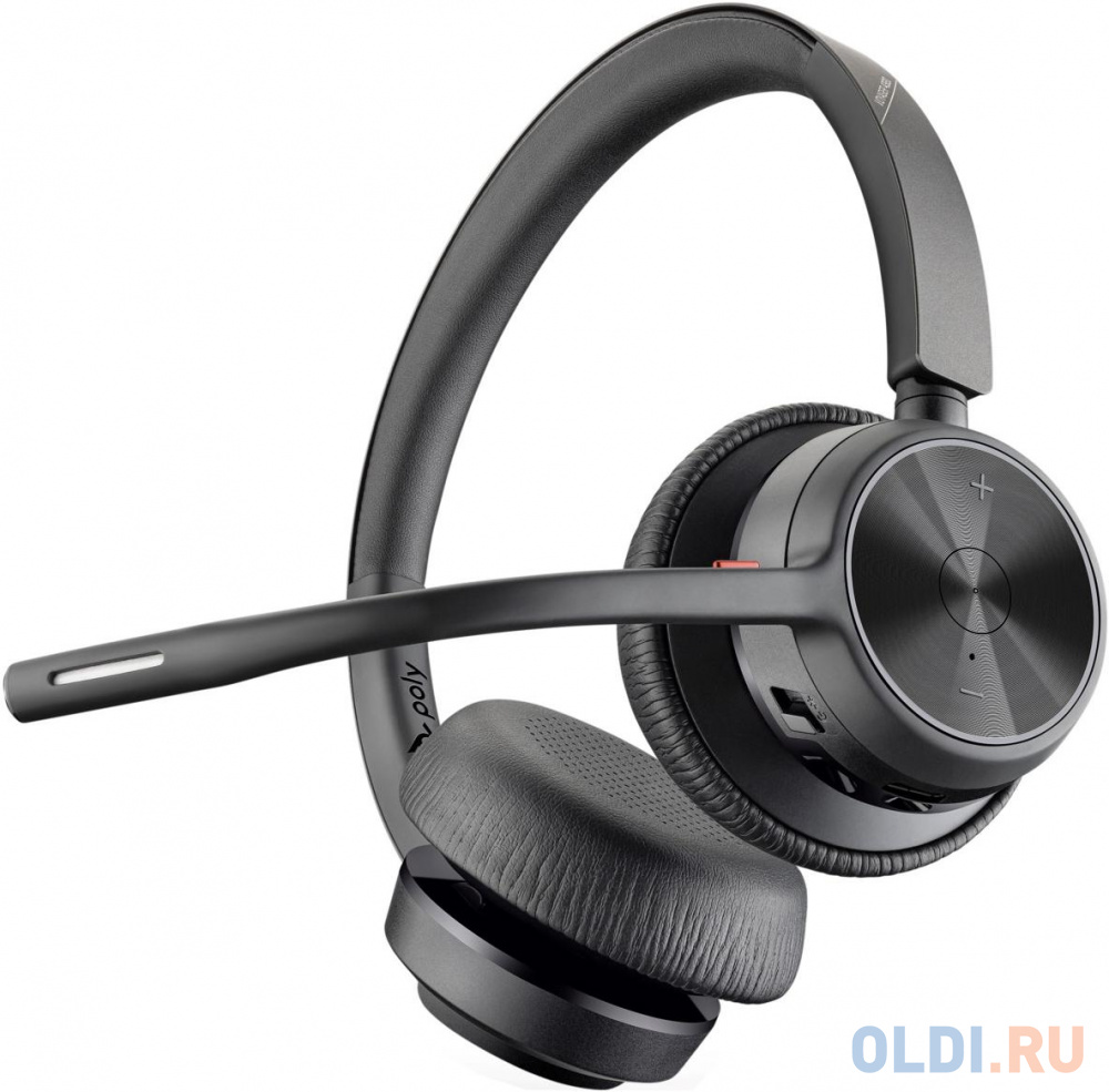 Гарнитура беспроводная/ VOYAGER 4320 UC,V4320-M (COMPUTER & MOBILE) MICROSOFT TEAMS CERTIFIED, USB-A, STEREO BLUETOOTH HEADSET, WITHOUT CHARGE STA