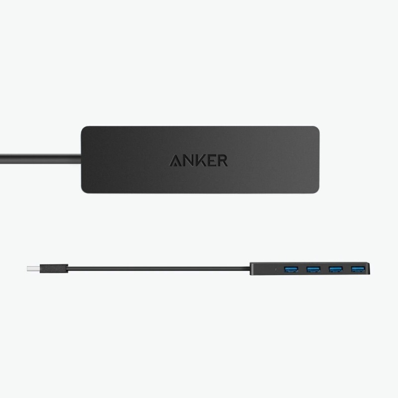 Хаб Anker 4-Port Ultra Slim USB3.0 UN Black A7516016