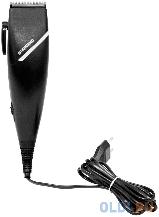 Машинка для стрижки волос StarWind SBC1711 серебристый чёрный