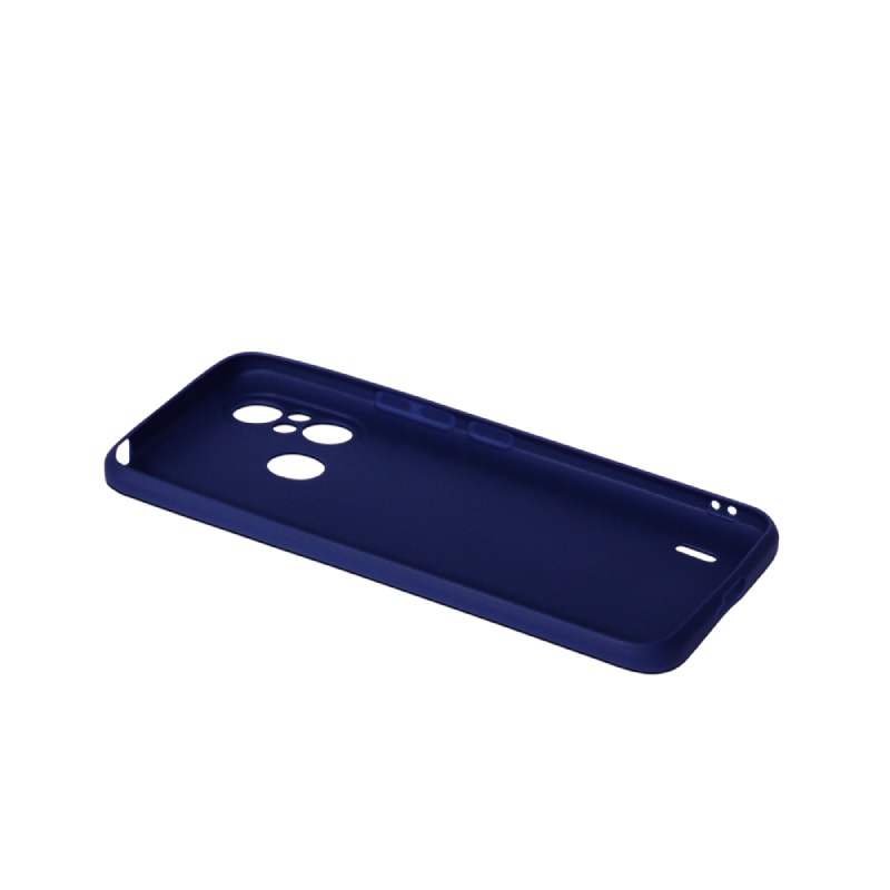 Чехол DF для Itel A49 Silicone Blue itCase-05