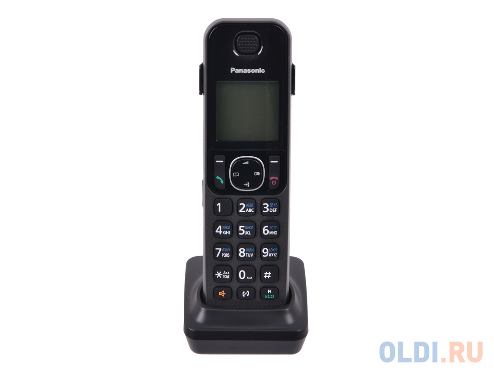 Телефон DECT Panasonic KX-TGF310RUM АОН, Стационар 3,4" + Трубка, Caller ID 50, Эко-режим, Память 100, Black-List