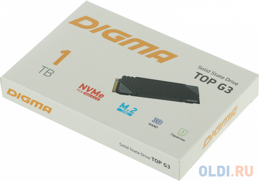 SSD накопитель Digma Top G3 1 Tb PCI-E 4.0 х4