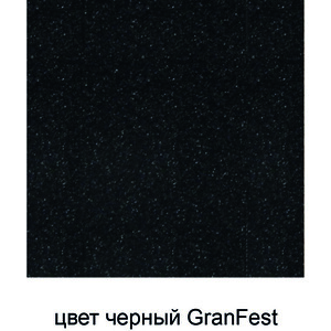 Кухонная мойка GranFest Corner GF-C1040E черная