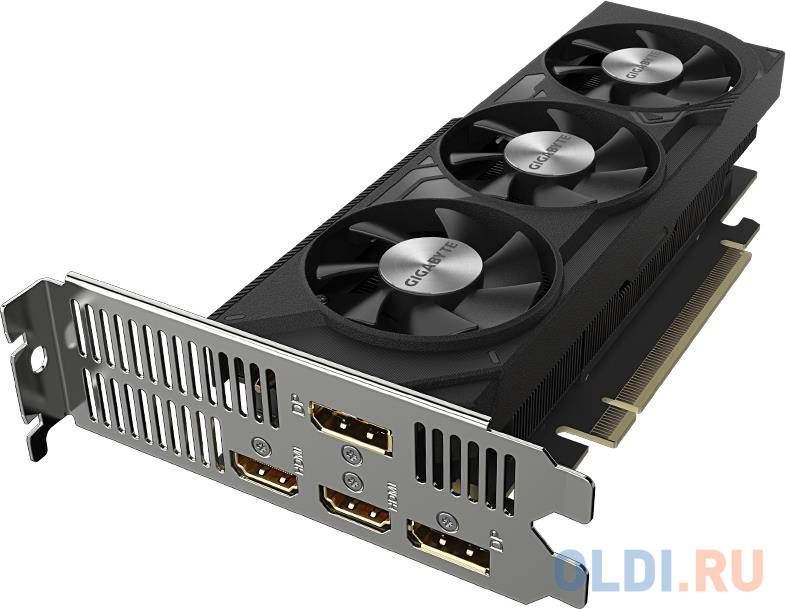 RTX4060 OC Low Profile 8GB GDDR6 128-bit DPx2 HDMIx2 3FAN RTL