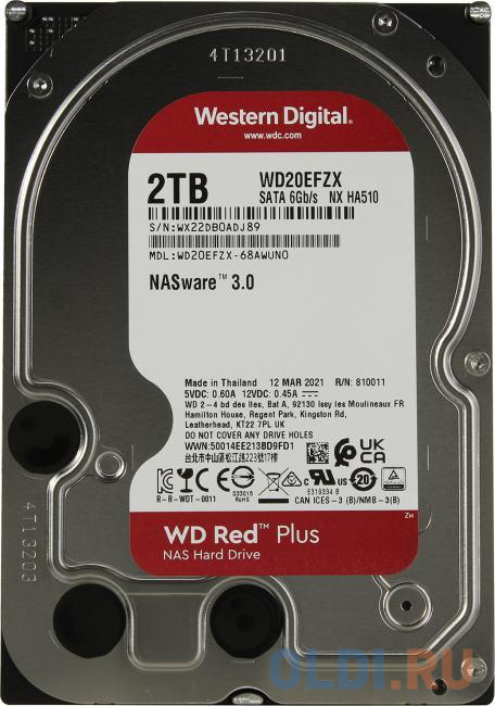 Жесткий диск Western Digital WD20EFZX 2 Tb