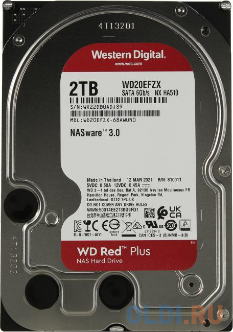 Жесткий диск Western Digital WD20EFZX 2 Tb в Москвe