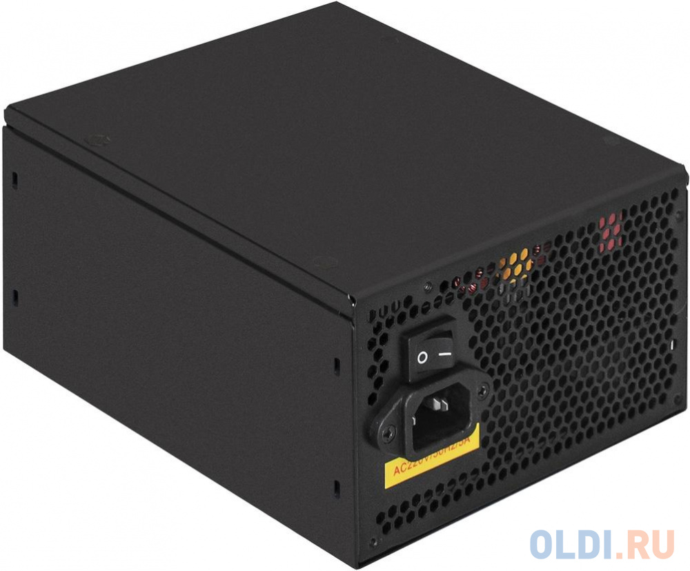 Exegate EX220362RUS-S Блок питания 700PPX RTL, ATX, SC, black, APFC,14cm,24p+(4+4)p, PCI-E, 5*SATA, 4*IDE, FDD + кабель 220V с защитой от выдергивания