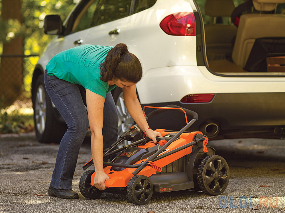 Газонокосилка колесная электрическая BLACK+DECKER LM2000-QS  38см 2000Вт в Москвe