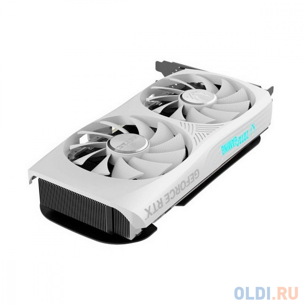 Видеокарта Zotac RTX4070 TWIN EDGE OC WHITE ED 12GB GDDR6X 192bit 3xDP HDMI 2FAN Medium Pack