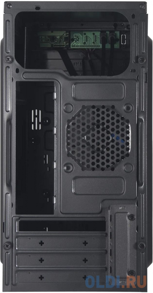 Корпус Digma DCC-MN301 черный без БП mATX 1x80mm 2x120mm 1xUSB2.0 1xUSB3.0 audio