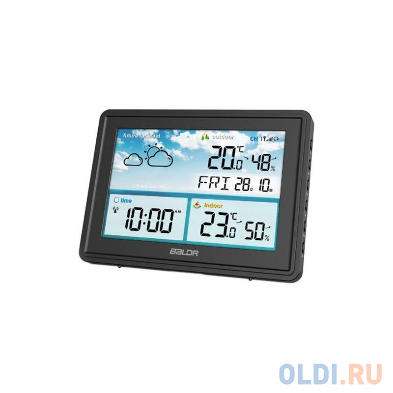 BALDR B0359WST2H2R-BLACK Беспроводная метеостанция, черный в Москвe