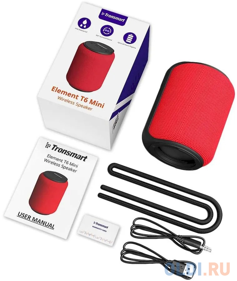 Активная акустическая система Tronsmart T6 mini red