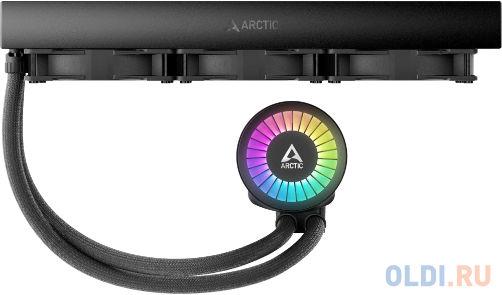 Жидкостная система охлаждения Arctic Cooling Arctic Liquid Freezer III-360 A-RGB Black Multi Compatible All-In-One CPU Water Cooler  (ACFRE00144A)