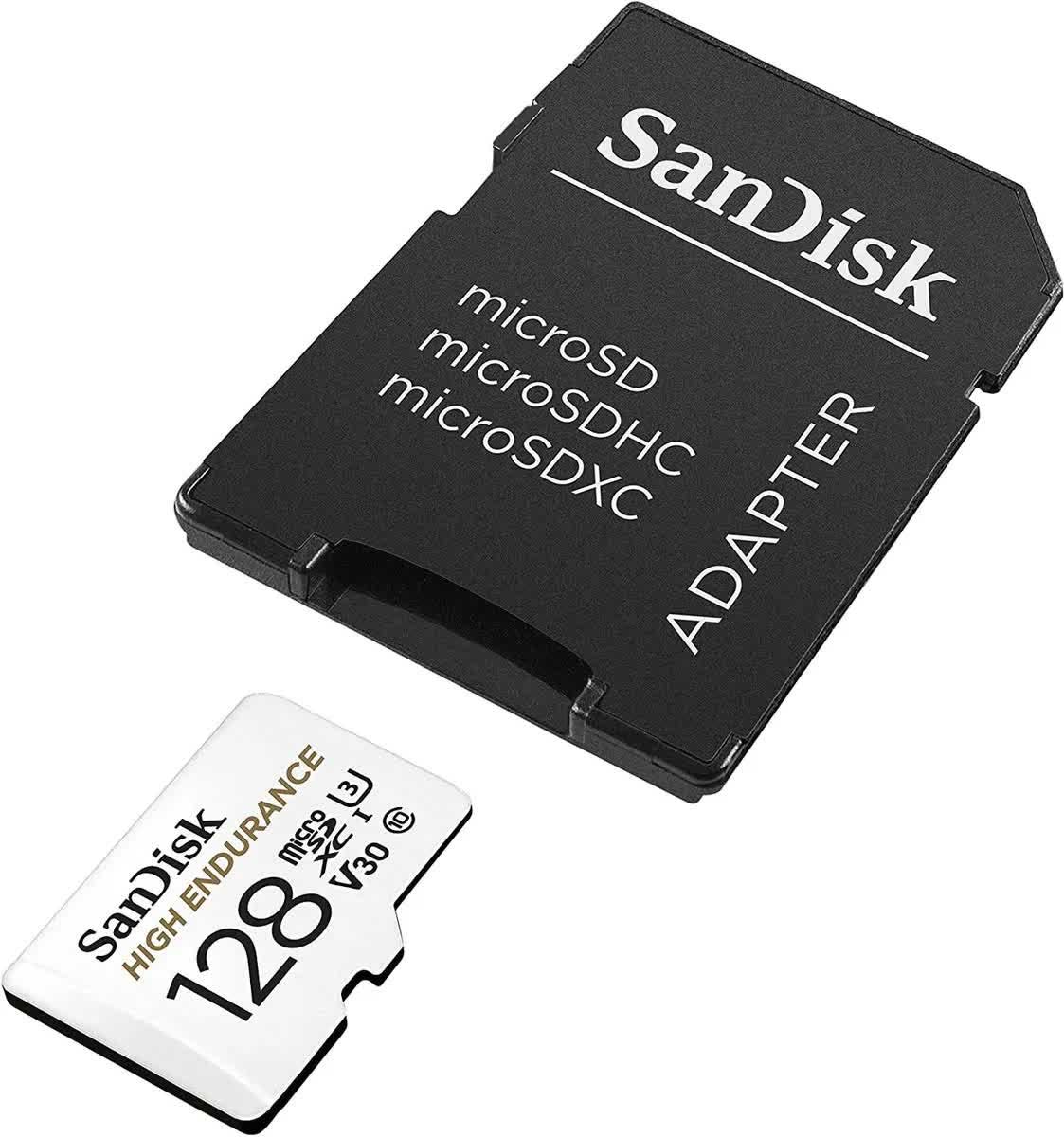 Карта памяти SanDisk MicroSDXC 128GB (SDSQQNR-128G-GN6IA) в Москвe