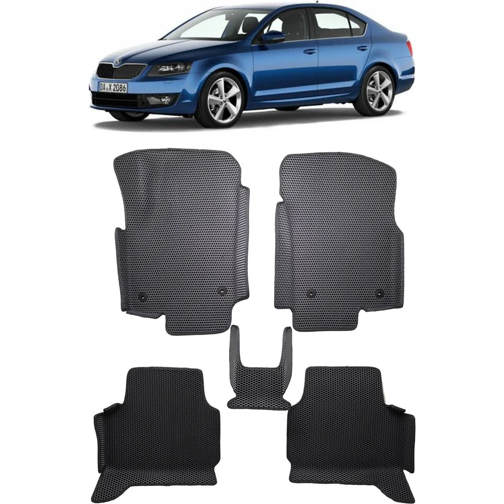 Ковры в салон автомобиля skoda octavia (a7) вариант макси 3d 2013 - 2020 Eva Smart 3212-A1B2-S <vendorcode>