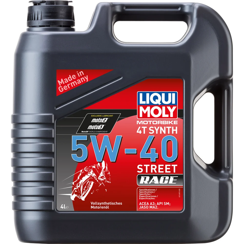 Синтетическое масло 4T для четырехтактных мотоциклов LIQUI MOLY