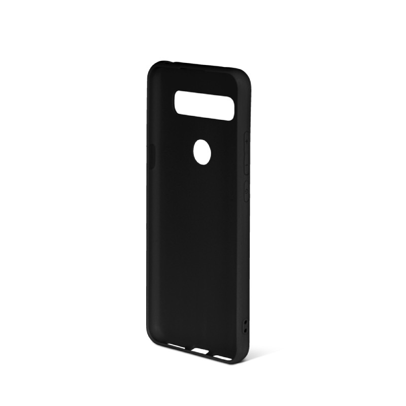 Чехол DF для TCL 10 SE Silicone Black tcCase-01