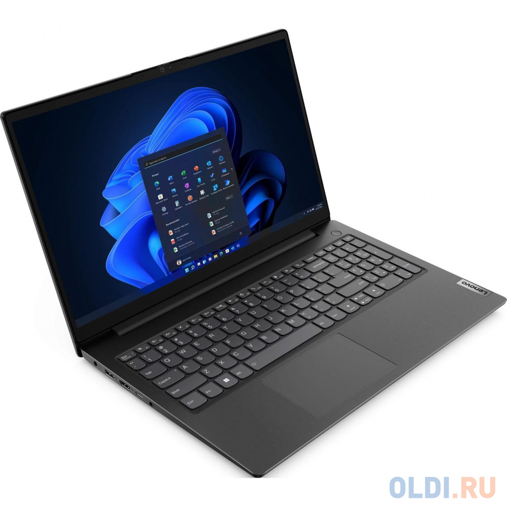 Ноутбук Lenovo V15 15.6" FHD/Intel Core i3 1215U/8GB/256Gb/DOS/Black/сумка в комплекте