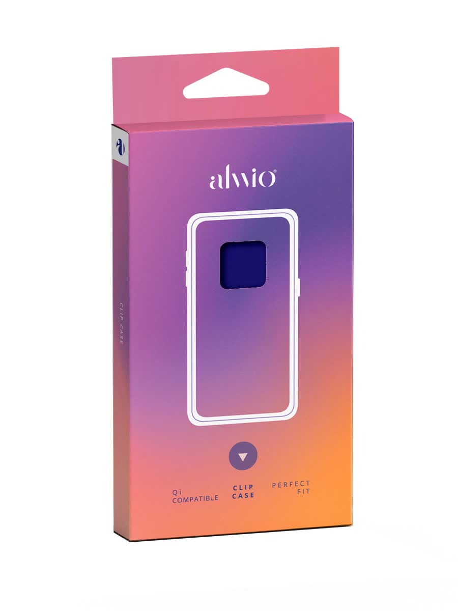 Клип-кейс Alwio для Samsung Galaxy Note 20 Ultra, soft touch, тёмно-синий
