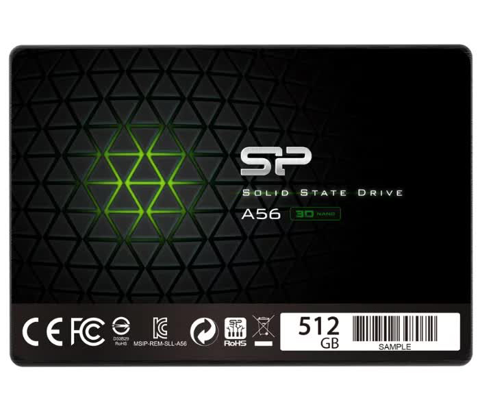 Накопитель SSD Silicon Power Ace A56 512Gb (SP512GBSS3A56A25) в Москвe