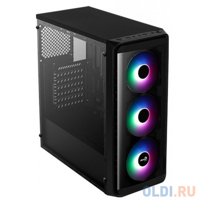 Корпус ATX Aerocool SI-5200 Frost Без БП чёрный