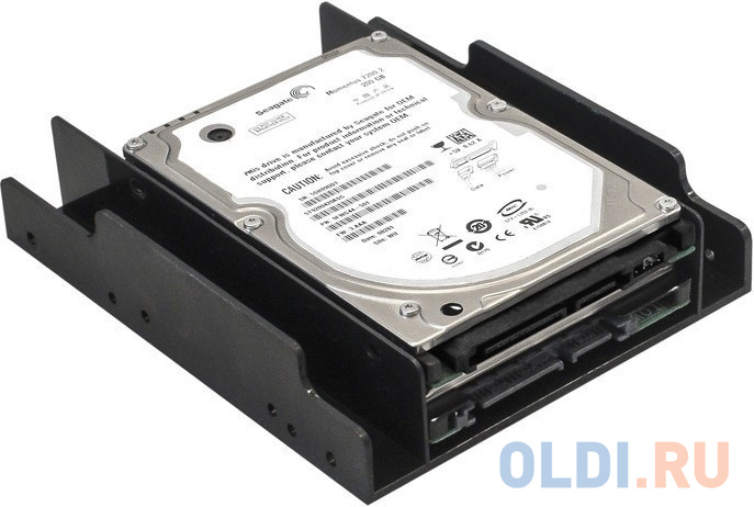 Салазки (переходник) Exegate HD-22T3P пластиковые для установки 2xHDD/SSD 2.5" в отсек 3.5" EX292545RUS