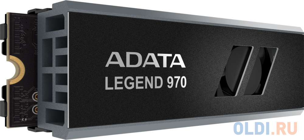 Твердотельный накопитель/ ADATA SSD LEGEND 970, 2000GB, M.2(22x80mm), NVMe 2.0, PCIe 5.0 x4, 3D NAND, R/W 10000/10000MB/s, IOPs 1 400 000/1 400 000, T