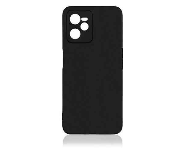 Чехол DF для Realme C35 Silicone Black rmCase-23