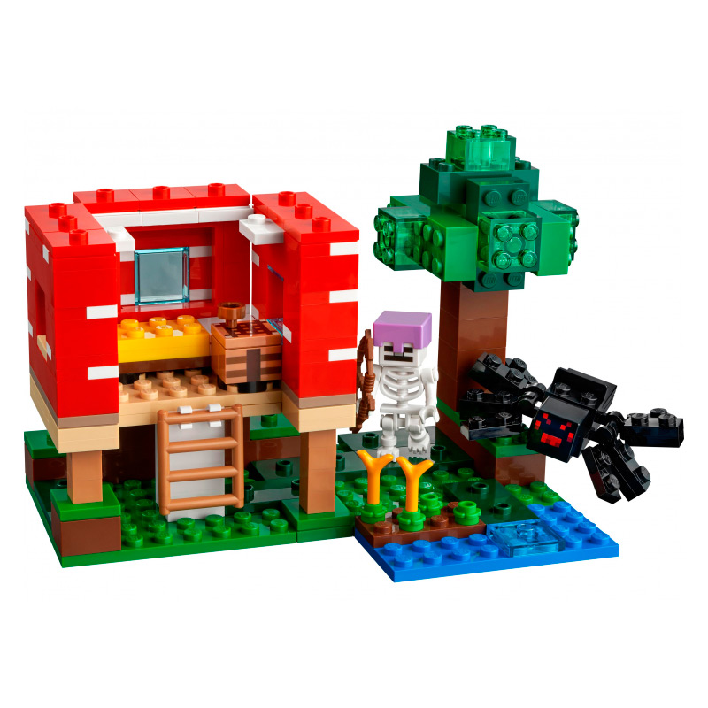 Конструктор Lego Minecraft The Mushroom House 272 дет. 21179