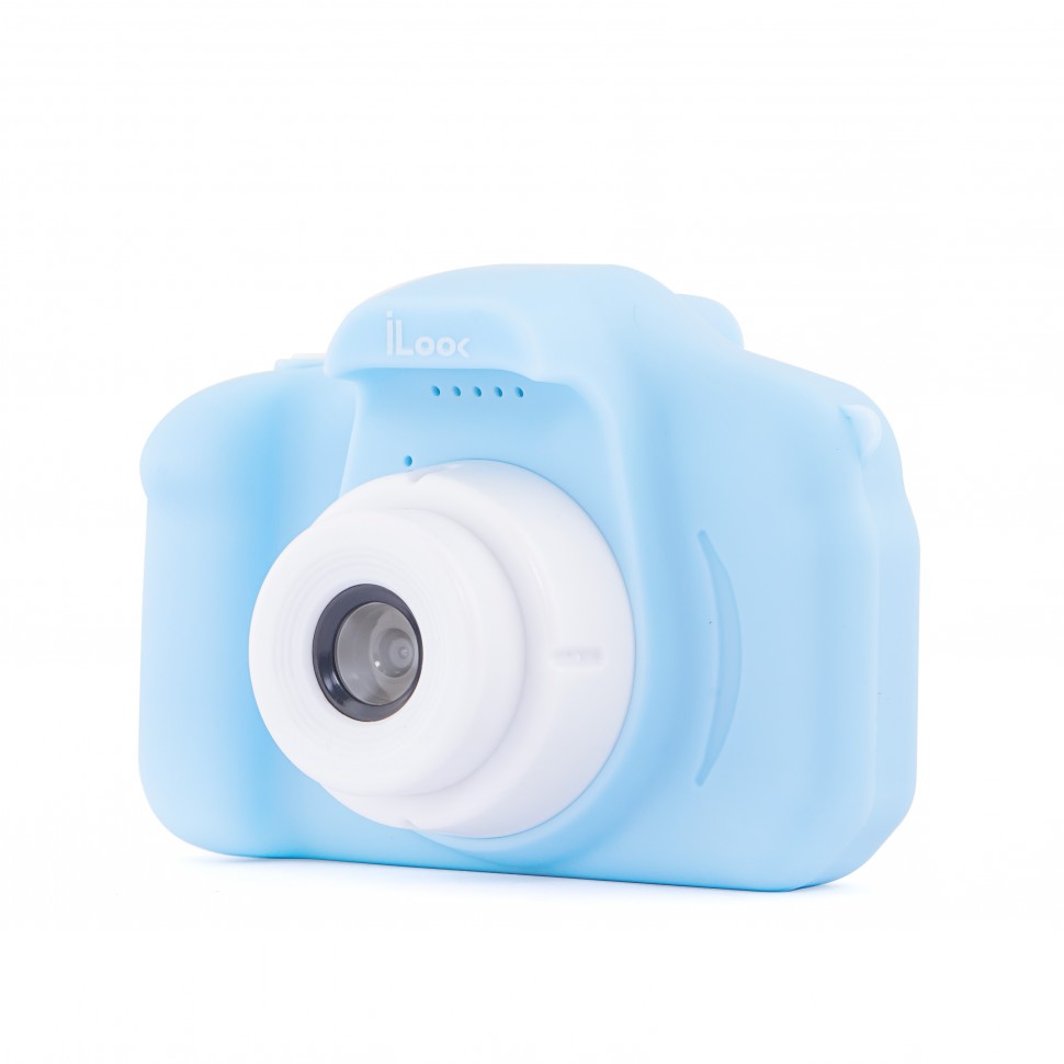 Детский фотоаппарат Rekam iLook K330i , 20Мпикс, голубой (1108000001)