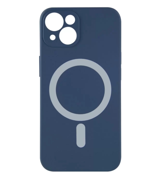 Чехол накладка Barn&Hollis для iPhone 13 mini, для magsafe, синяя
