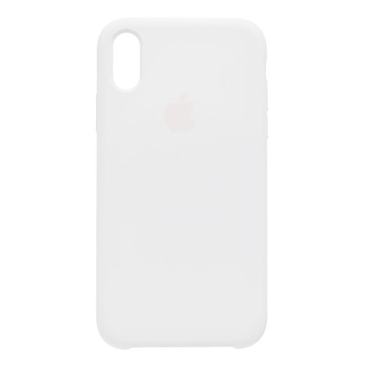 Чехол-накладка ORG для смартфона Apple iPhone XR, soft-touch, белый (90984)