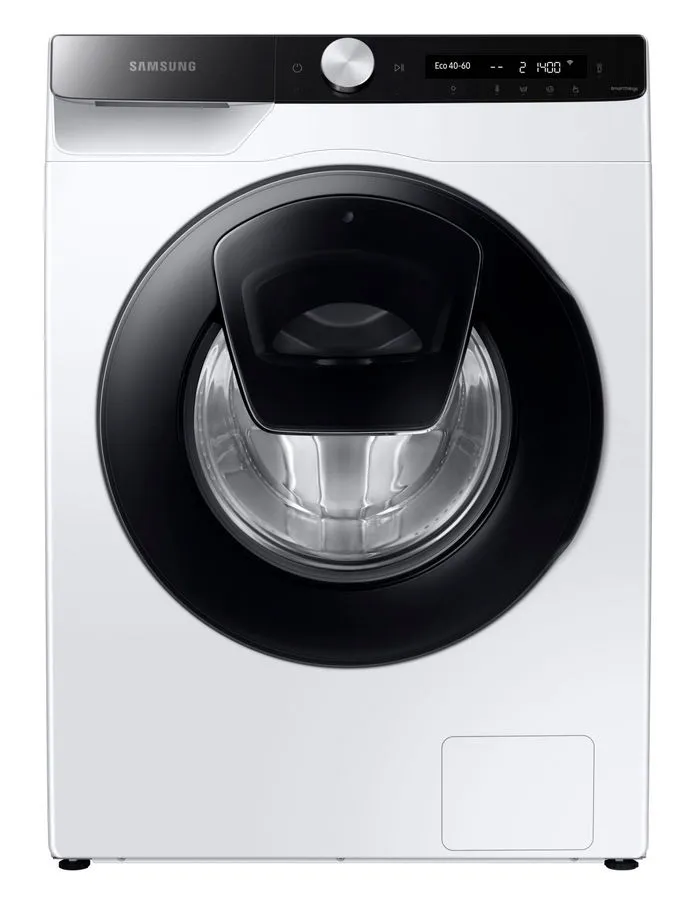 Стиральная машина Samsung WW5000T WW80T554DAE/S7, 8 кг, 1400 об/мин, белый/черный (WW80T554DAE/S7)