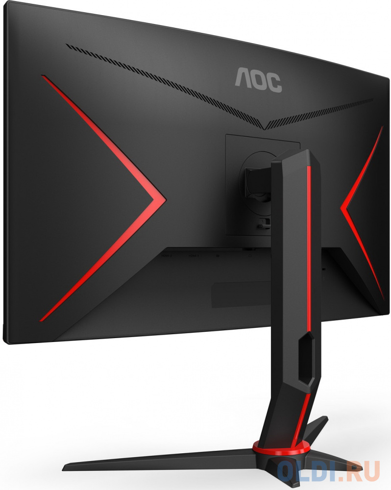 МОНИТОР 27" AOC C27G2Z3 Black-Red (VA, изогнутый, 1920x1080, 280Hz, 0.5 ms, 178°/178°, 300 cd/m, 80M:1, +2xHDMI 2.0,DP)